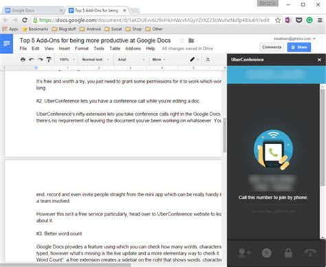 Image result for Add-Ons Tab On Doc