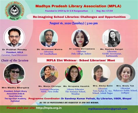 MPLA Webinar Series for Library and Information Science Professionals ...