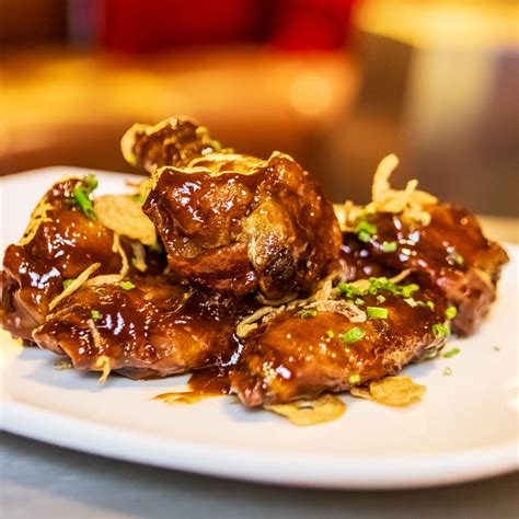 Black Ga Lac Wings at Bacchus Bar in Portland, Oregon - Every day ...