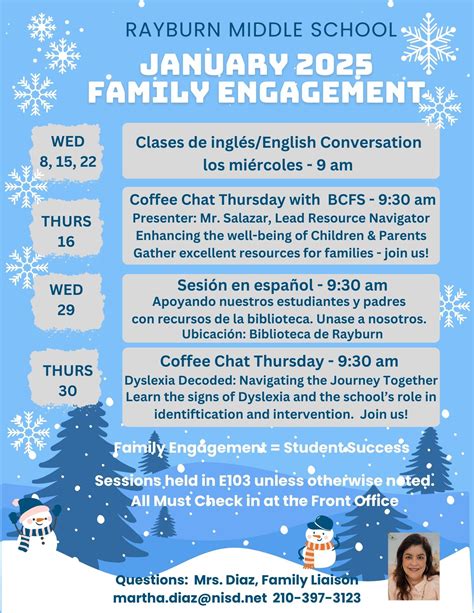 Rayburn Family Newsletter - December 20, 2024 | Rayburn Middle School ...