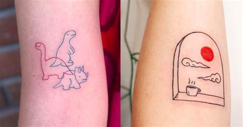 minimalist travel tattoo ideas