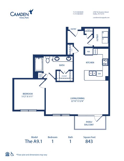 1 & 2 Bedroom Apartments in Dallas, TX - Camden Victory Park
