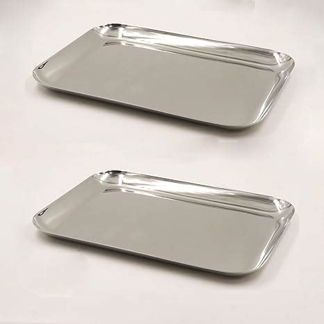 Buy Spillbox Stainless Steel Serving Tray| Plain Tray |Food Grade ...