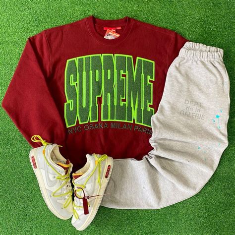 Good Times Atlanta on Instagram: “Supreme Burgundy Crewneck - Size S ...