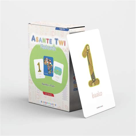 Buy Asante Twi Numbers Flashcards Book Online at Low Prices in India ...