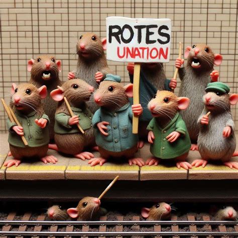 New York's Subway Rats Form Union - Screw the News
