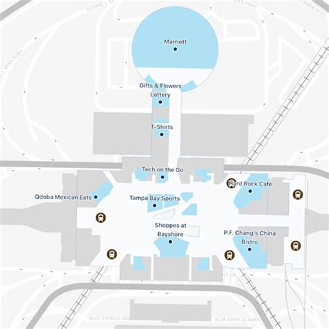 Tampa Airport Map