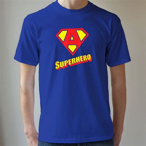 Personalised Superhero T Shirt By FROZEN FIRE