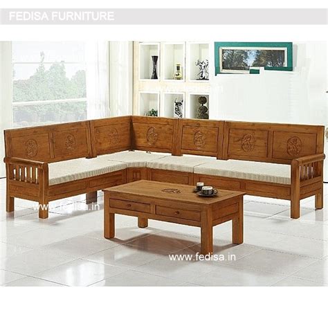 Sagwan Lakdi Ka Sofa Set Price Button Sofa Set L Shaped Velvet Couch ...