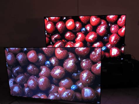 Image result for LED vs OLED Visual