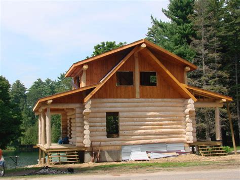 Log Home Build 的图像结果