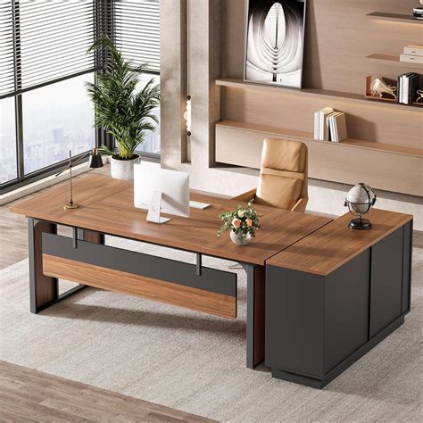 Tribesigns 63‘’ L-Shaped Executive Desk, Office India | Ubuy