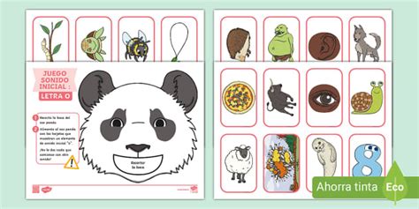 Juego: Sonido Inicial - Letra O