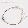 Comidox 12.5mm 300Rpm 6 Wires CIRCUITSx2A Capsule Electrical Slip Ring ...