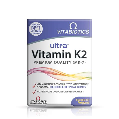 Ultra Vitamin K2 Tablets | Vitamin K Supplement | Vitabiotics®