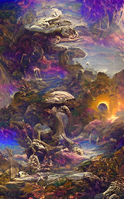 Image result for Alien World's Paintings