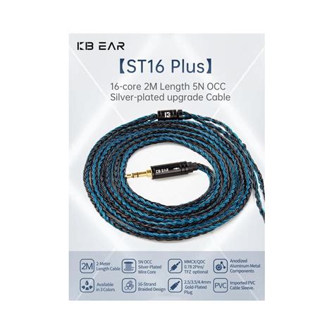 keephifi KBEAR ST16 2-Meter Long Silver-Plated India | Ubuy