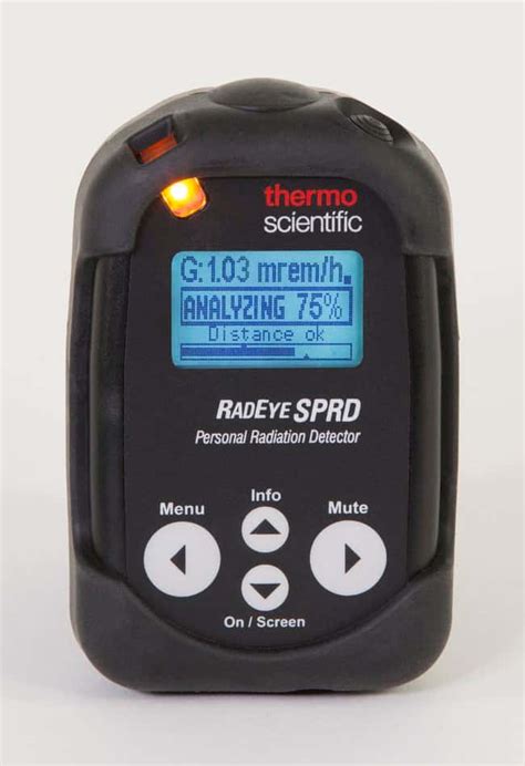 Thermo Scientific RadEye SPRD and SPRD-ER Personal Radiation Detector ...