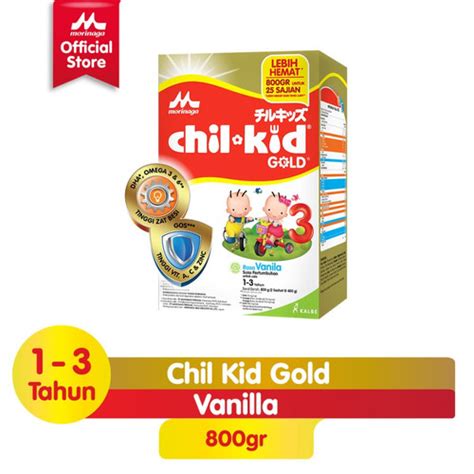 Jual Morinaga Chil Kid Gold Vanilla 800gr - Susu Pertumbuhan Anak ...