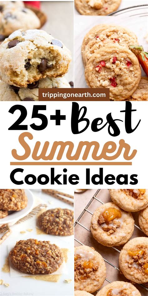 25+ Best Summer Cookie Recipes For Random Snack Attacks - Tripping on Earth