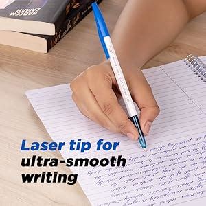 Reynolds 045 Ball Pens | Fine Point (0.7mm) | Black Ink | 10 Count ...