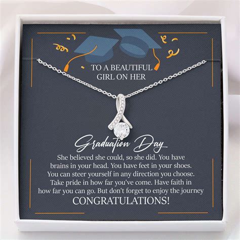 Graduation Necklace, Graduation Gift For Her Class Of 2024 Gift For ...