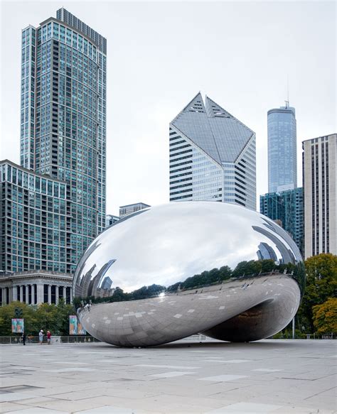 Cloud Gate (The Bean) at Millennium Park, Chicago - Christobel Travel