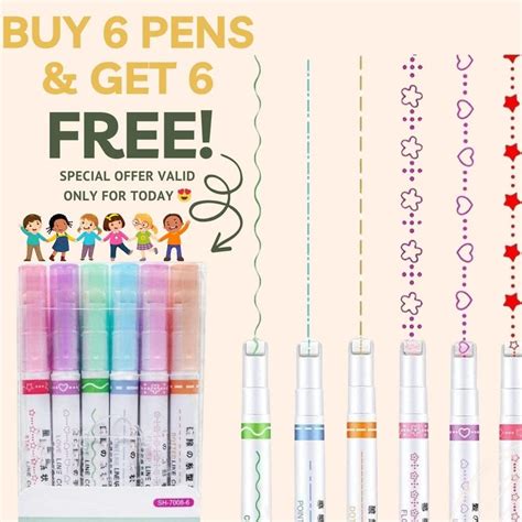 Magic Border Pen (Buy 6 Pens Get 6 Free) – GadgetsCay