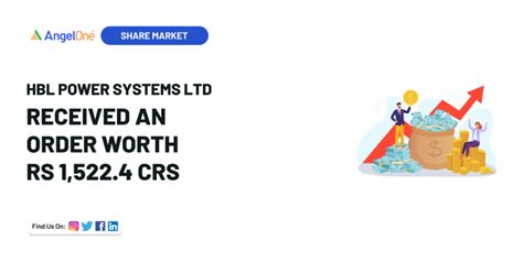 HBL Power Systems has Received Order Worth ₹1,522.4 Crore