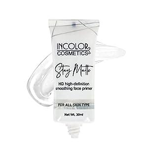 Buy Incolor Stay Matte HD High- Definition Smoothing Face Primer 30 ML ...
