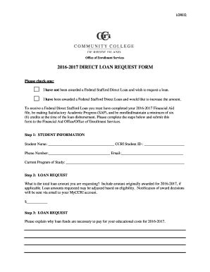 18 Printable direct loans Forms and Templates - Fillable Samples in PDF ...