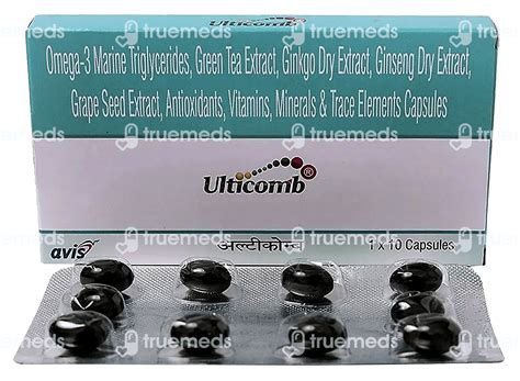 Ulticomb Capsule 10 - Uses, Side Effects, Dosage, Price | Truemeds