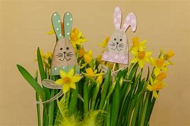 Image result for Easter Egg Bunny Decoration