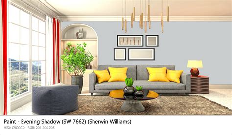 Sherwin Williams Evening Shadow (SW 7662) Paint color codes, similar ...