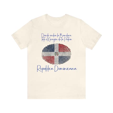 Unisex Short Sleeve T-shirt in Spanish From Dominican Republic - Etsy