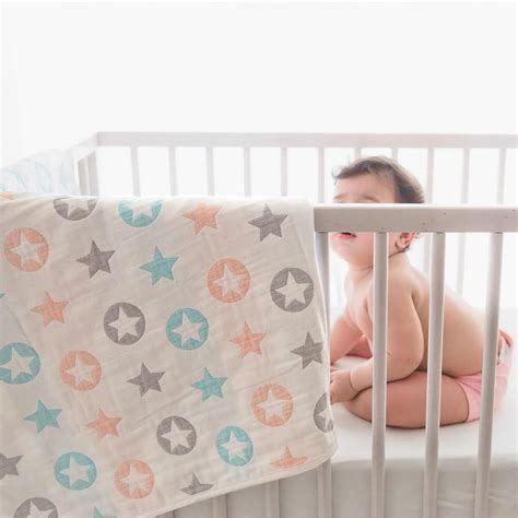 Buy TIDY SLEEP Baby Blankets 6 Layer Wraper 100% Cotton Stroller Cover ...