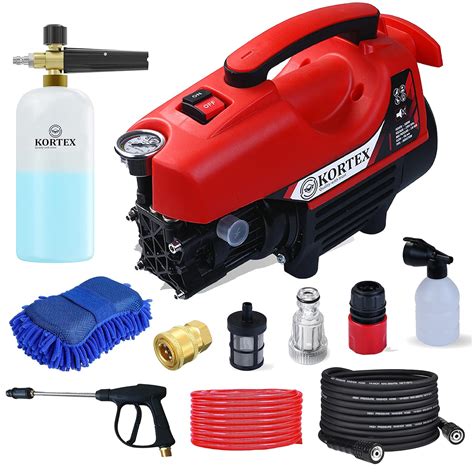 Kortex R5D Portable High Pressure Car Washer Cleaner Pump for Multiple Cleaning Applications ...