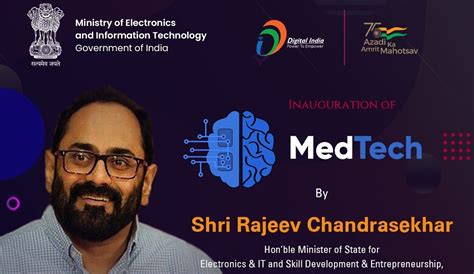 MoS, Electronics & IT and Skill Development and Entrepreneurship, Govt ...