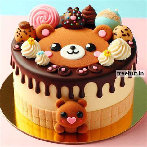 Eggless Chocolate Chip Cake Recipe and Cake Decoration Techniques