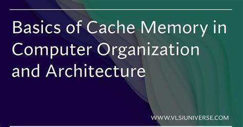 Image result for Computer Organization Cache Memory