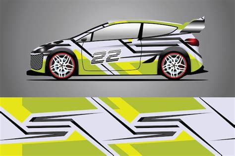 Ready to use print wrap design | Premium Vector