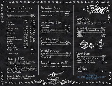 Chalkboard brunch menu for digital signage – Artofit