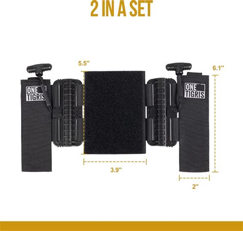 Buy OneTigris Quick Release Adapters for Tactical Vest Chest Rig ...