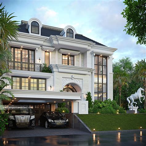 Mr. DD 1796 Mediterranean Classic House 3 Floors Design - Palembang ...