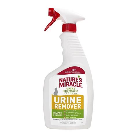 Nature’s Miracle Enzyme-Based Cat Urine Remover, 24oz - Carpet Clean ...