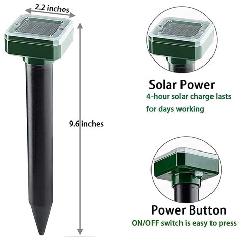Mole recllent Solar Pown 10 பேக் Snake Rewllent Cupp | Ubuy India