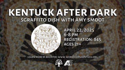 Kentuck After Dark - Sgraffito Dish with Amy Smoot, 2014 5th St ...