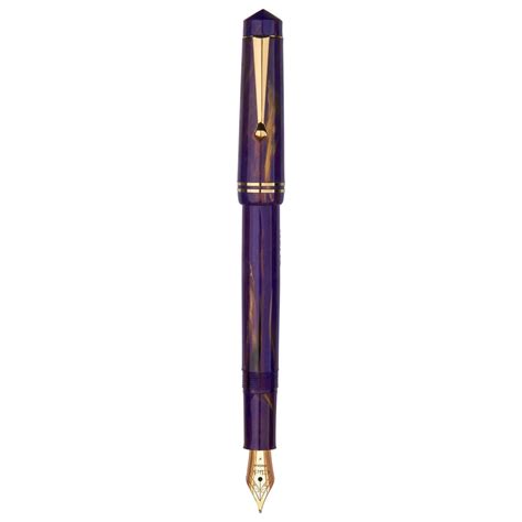 Click Aristocrat Marble Blue GT Fountain Pen CLK1250MBU