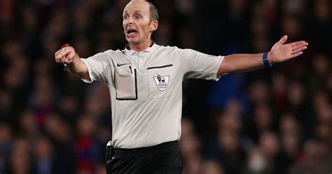 Mike Dean the producer is being confused with Mike Dean the referee ...
