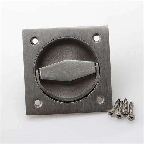 304 Stainless Steel Square Recessed Cup Ring Flush Pull Handle ...